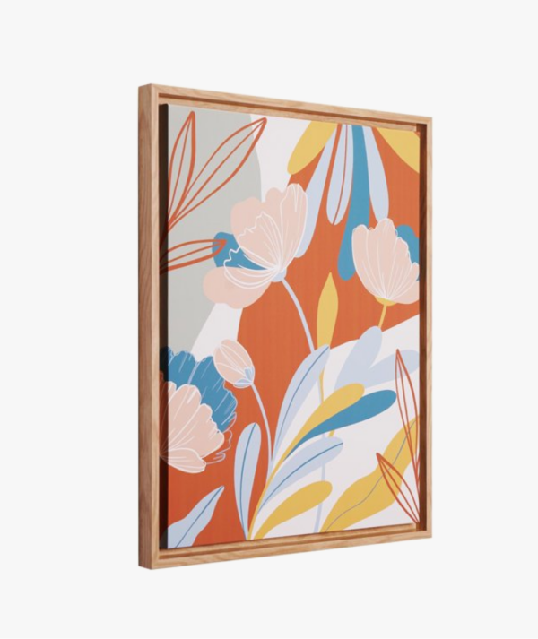 Boho Floral L-Framed