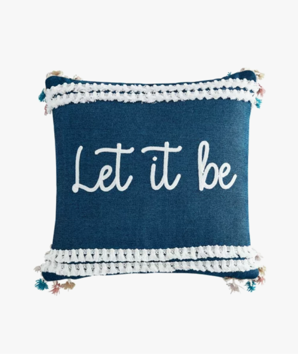 Let It Be Decorative Throw Pillow